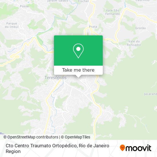 Cto Centro Traumato Ortopédico map