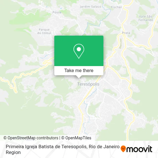 Primeira Igreja Batista de Teresopolis map