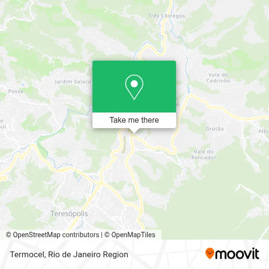 Termocel map