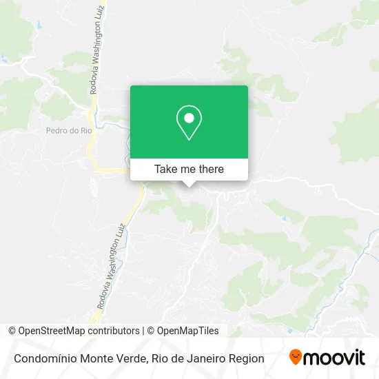 Condomínio Monte Verde map