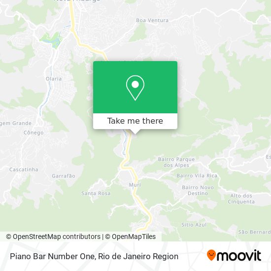 Piano Bar Number One map