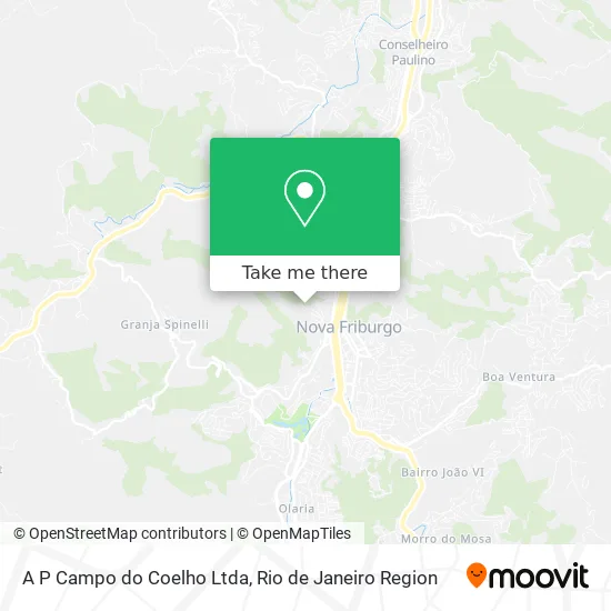 A P Campo do Coelho Ltda map