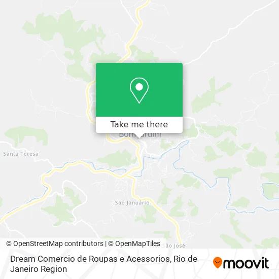 Dream Comercio de Roupas e Acessorios map