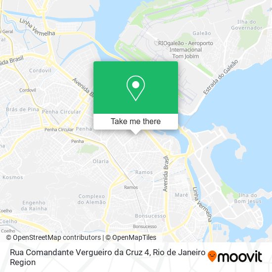 Rua Comandante Vergueiro da Cruz 4 map