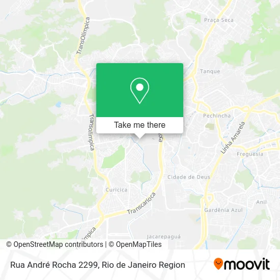 Rua André Rocha 2299 map