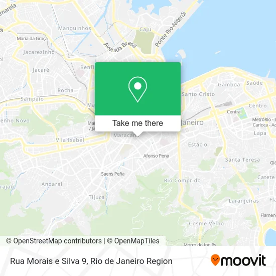 Rua Morais e Silva 9 map