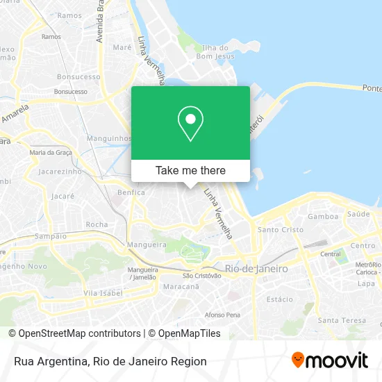 Rua Argentina map