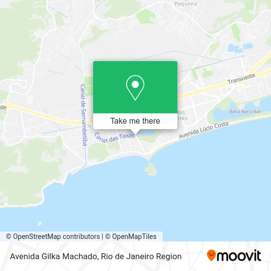 Avenida Gilka Machado map