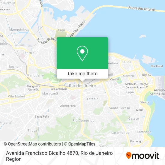 Avenida Francisco Bicalho 4870 map