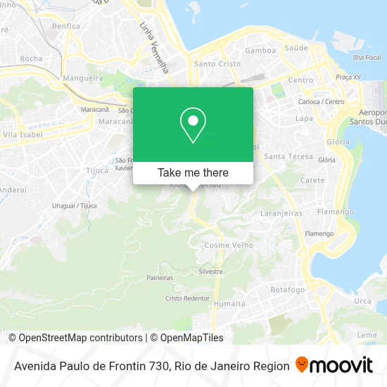 Avenida Paulo de Frontin 730 map