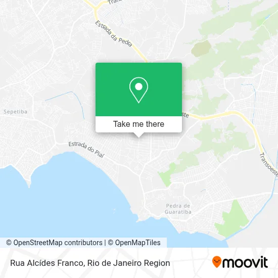 Rua Alcídes Franco map