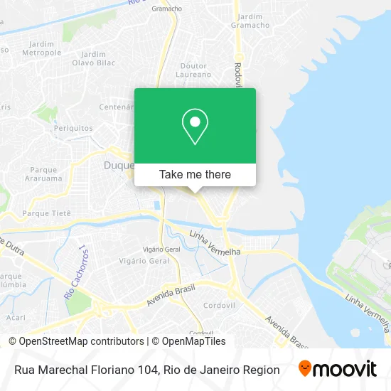 Rua Marechal Floriano 104 map
