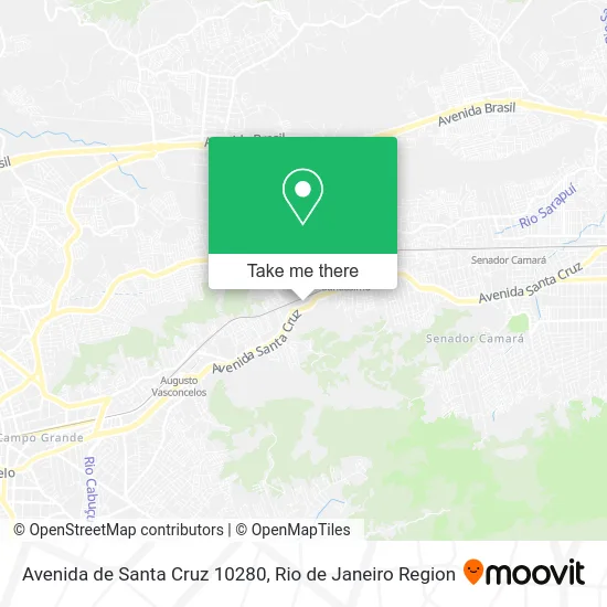 Avenida de Santa Cruz 10280 map