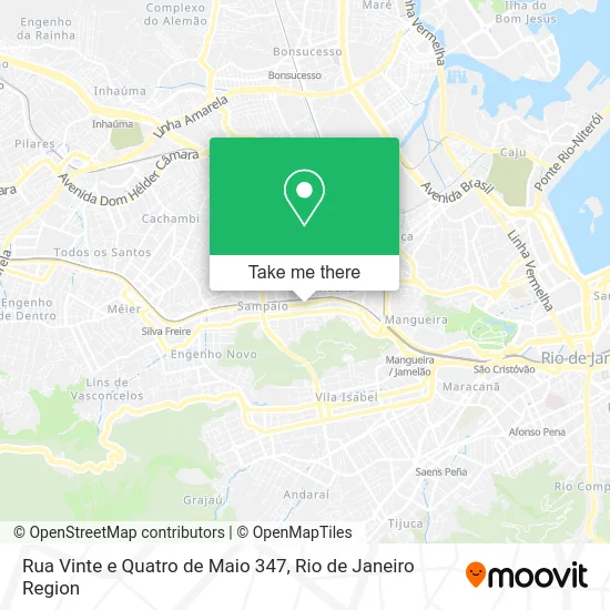 Rua Vinte e Quatro de Maio 347 map