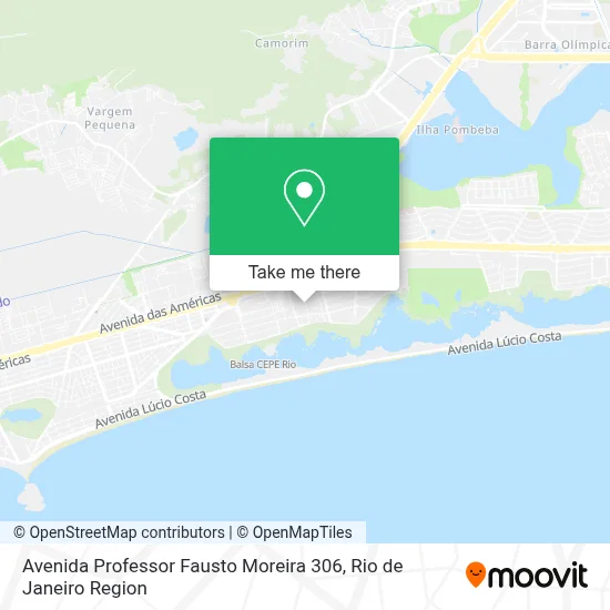 Avenida Professor Fausto Moreira 306 map