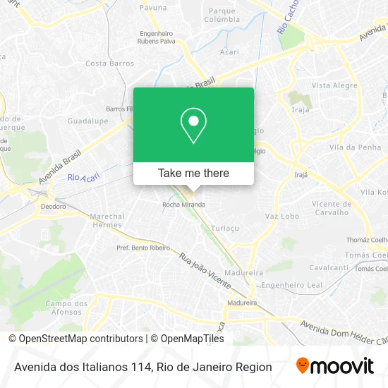 Avenida dos Italianos 114 map