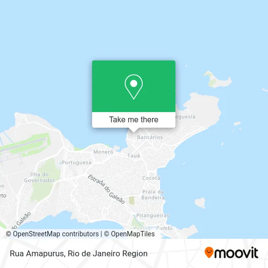 Rua Amapurus map