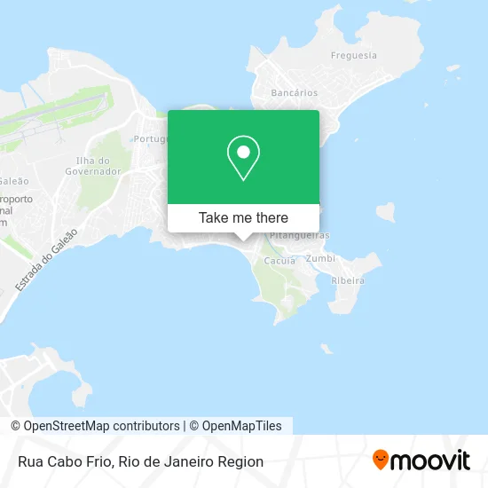 Rua Cabo Frio map