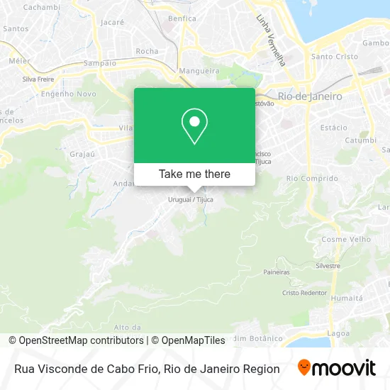 Rua Visconde de Cabo Frio map