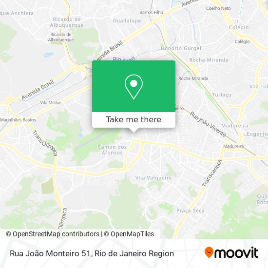 Rua João Monteiro 51 map