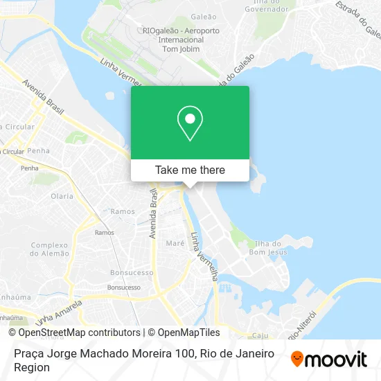 Praça Jorge Machado Moreira 100 map