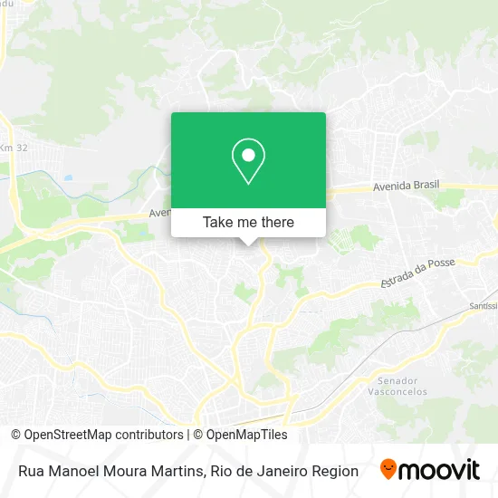 Rua Manoel Moura Martins map
