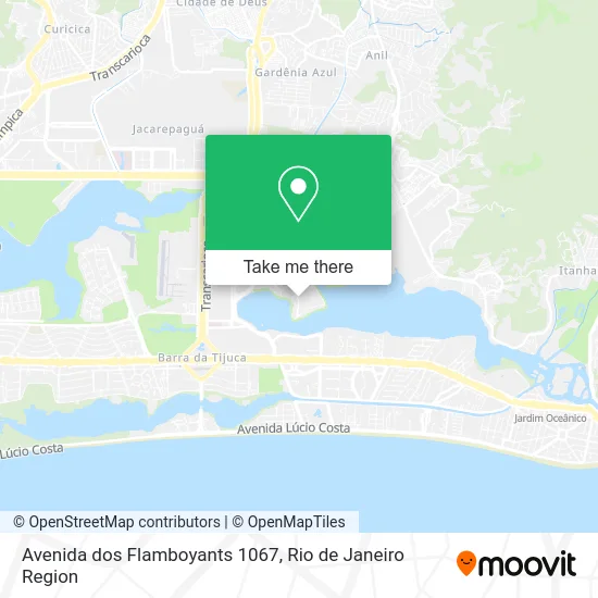 Avenida dos Flamboyants 1067 map