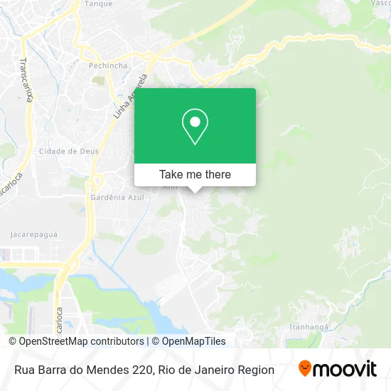 Rua Barra do Mendes 220 map