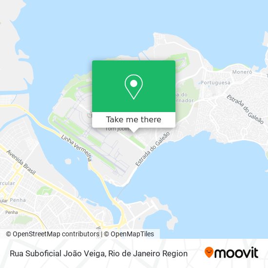 Mapa Rua Suboficial João Veiga
