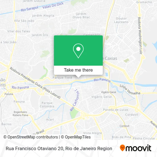 Rua Francisco Otaviano 20 map