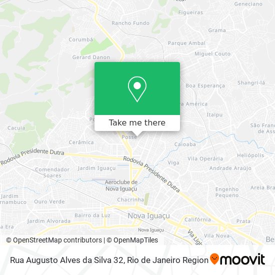 Mapa Rua Augusto Alves da Silva 32