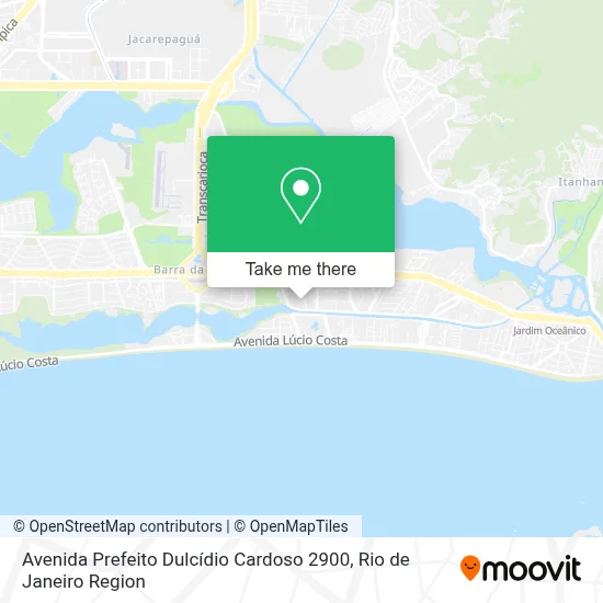 Avenida Prefeito Dulcídio Cardoso 2900 map
