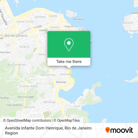 Avenida Infante Dom Henrique map