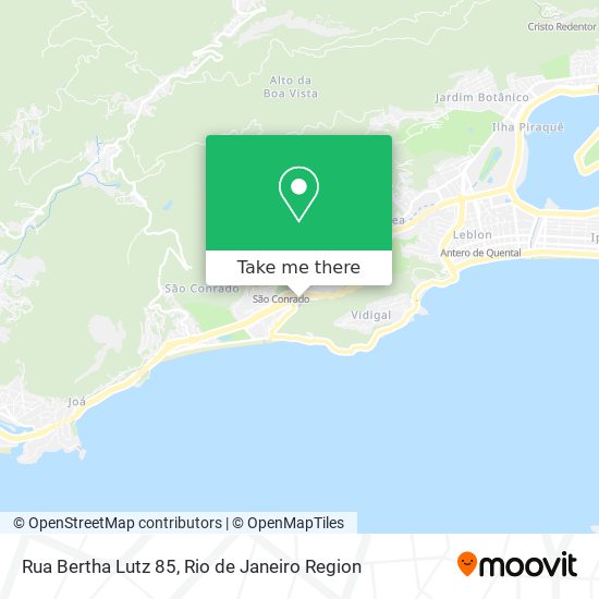 Rua Bertha Lutz 85 map