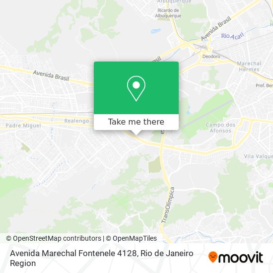 Avenida Marechal Fontenele 4128 map