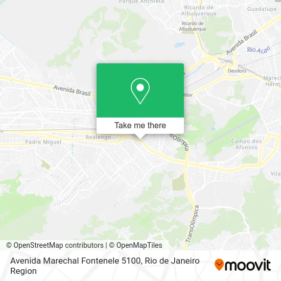 Avenida Marechal Fontenele 5100 map