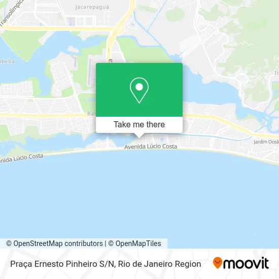 Praça Ernesto Pinheiro S/N map