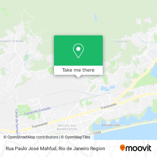 Rua Paulo José Mahfud map