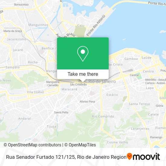 Rua Senador Furtado 121/125 map