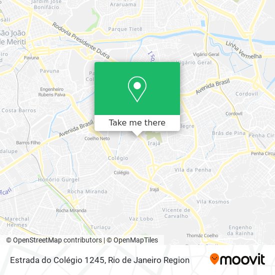 Estrada do Colégio 1245 map