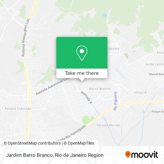 Jardim Barro Branco map