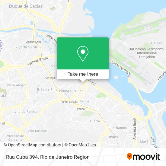 Rua Cuba 394 map