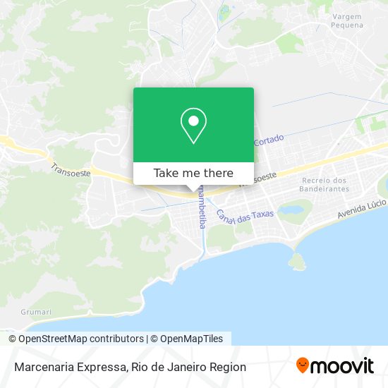 Marcenaria Expressa map