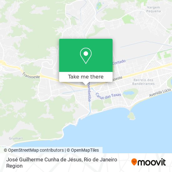 Mapa José Guilherme Cunha de Jésus