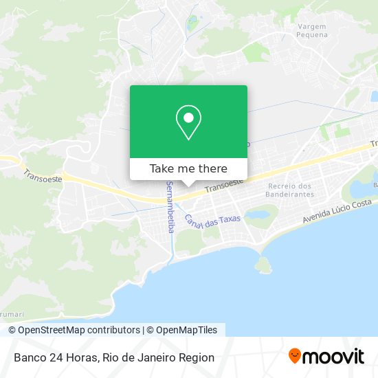 Banco 24 Horas map