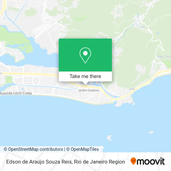 Edson de Araújo Souza Reis map