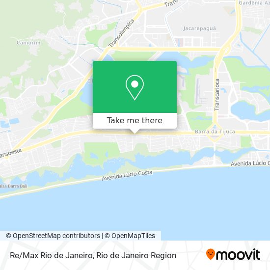 Re/Max Rio de Janeiro map