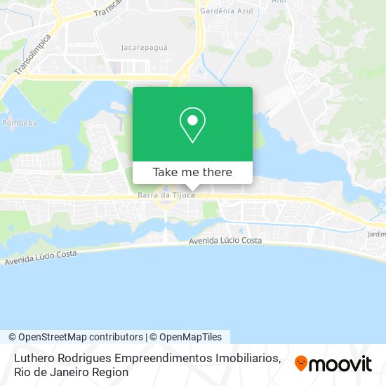 Luthero Rodrigues Empreendimentos Imobiliarios map