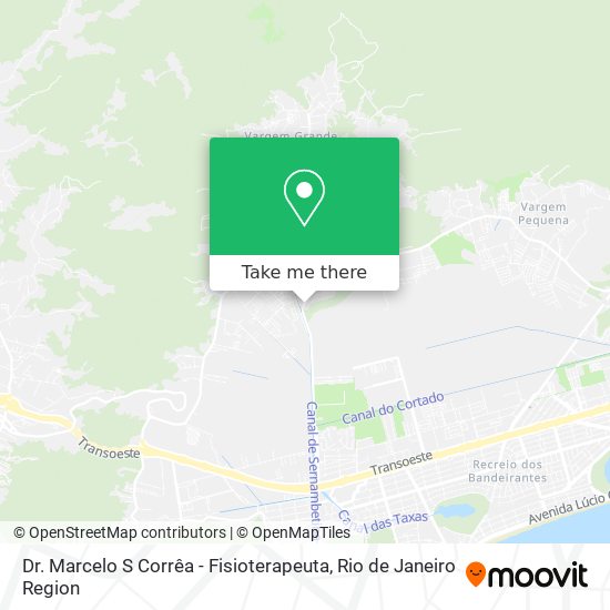 Dr. Marcelo S Corrêa - Fisioterapeuta map