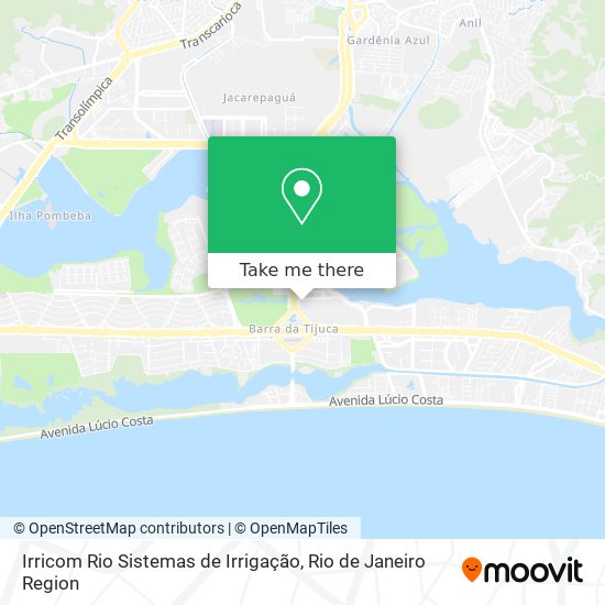 Irricom Rio Sistemas de Irrigação map